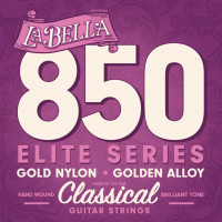 850 Elite Комплект струн для классической гитары, бронза 80/20, La Bella