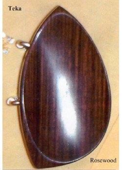 VC05Rh-4/4 Подбородник для скрипки, модель Teka, крепление Hill, палисандр, WBO