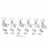 MX1368CR-6 Колки для гитары, 6л, локовые, хром, Musiclily