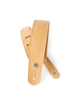 20GL03 Slim Garment Ремень для гитары, кожа, желтый, Planet Waves