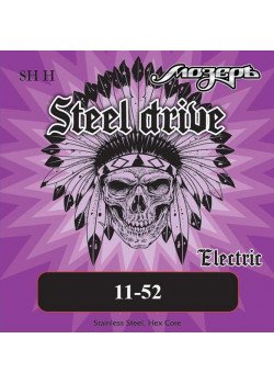 SH-H Steel Drive Комплект струн для электрогитары, сталь, 11-52, Мозеръ