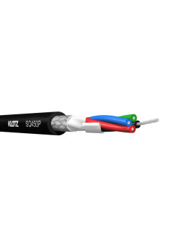 SQ450P.100 StarQuad Кабель микрофонный 4x0.50мм, 100м, Klotz