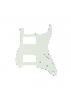 MX1379IV Пикгард для электрогитары Fender Stratocaster HH, 3 слоя, слоновая кость, Musiclily