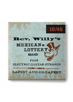 RWN1046 Rev. Willy's Lottery Комплект струн для электрогитары, никелированные, Medium, 10-46, Dunlop