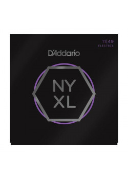 NYXL1149 NYXL Комплект струн для электрогитары, никелированные, Medium, 11-49, D'Addario