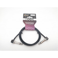 E45-JR-JR-0090-0 Патч-кабель, угловой, беспаечный корпус, 0.90м, ZZcable