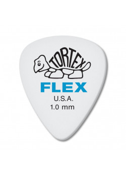 428P1.0 Tortex Flex Медиаторы, 12шт, толщина 1,00мм, Dunlop