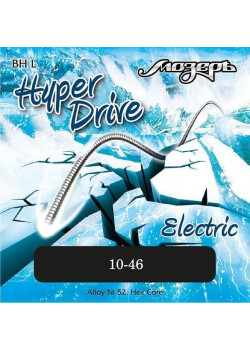 BH-L Hyper Drive Комплект струн для электрогитары, никель/железо, 10-46, Мозеръ