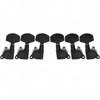 MX1340BK-3MX1341BK-3 Колки для гитары 3+3, черные, Musiclily