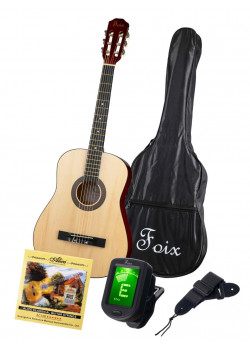 FCG-2038CAP-NA Классическая гитара+Аксессуары, натуральная, Foix