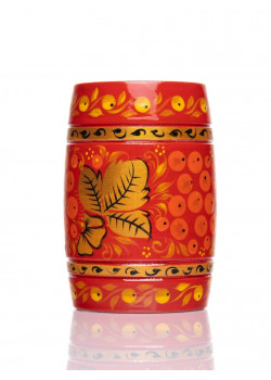 MS-K1-PG-07 Погремушка бочонок, малая, 1 категория, Мастерская Сереброва