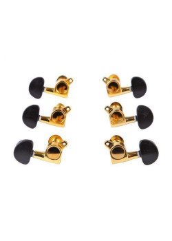 AP-016V3JP Комплект 3+3 колковой механики, золото, Alice
