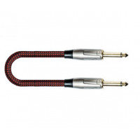 FBS-3(BK/RD) Кабель инструментальный, черный/красный, 3м, Leem