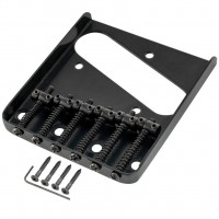 MX1841BK Бридж для электрогитары Tele, черный, Musiclily