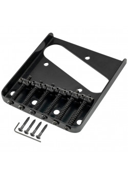 MX1841BK Бридж для электрогитары Tele, черный, Musiclily