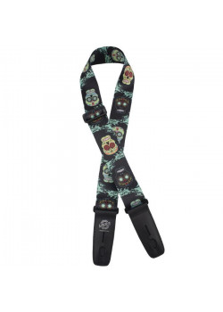 LIS-103-S38 Poly Plush Series Ремень для гитары с блокировкой, Lock-It Straps, D'Andrea
