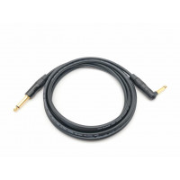 G18-JR-J-0200-0 Кабель гитарный (инструментальный) Jack-Jack угловой, 2м, ZZcable