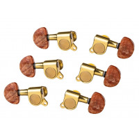 AP-016V2JP Комплект 3+3 колковой механики, золото, Alice