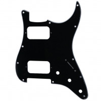 MX2248BK Пикгард для электрогитары Fender Stratocaster HH, 3 слоя, черная, Musiclily